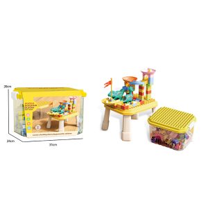 77 Animal Slide Building Blocks Storage Box
