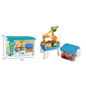 100 Dinosaur Track Blocks Storage Box