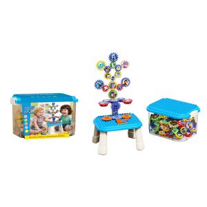 Three-dimensional gear set building blocks