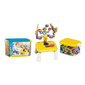 Three-dimensional gear set building blocks