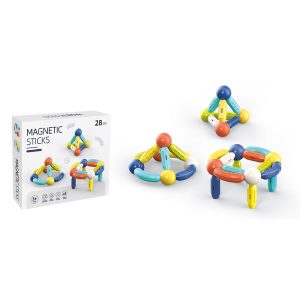 Puzzle Magnetic Rod Basic Edition 28PCS