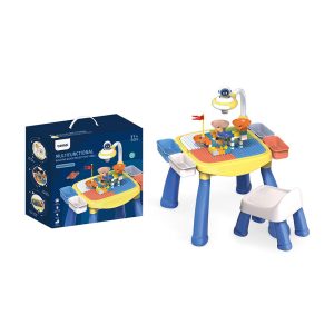 Large dream projection building block table