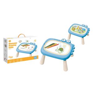 Cute dinosaur painting early education table