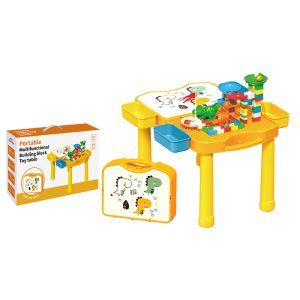 Suitcase building block table study table