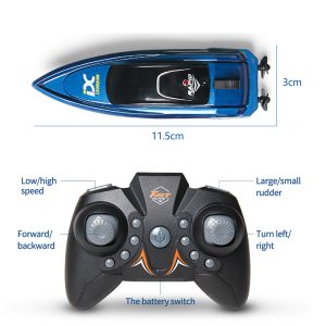 Remote-controlled yacht